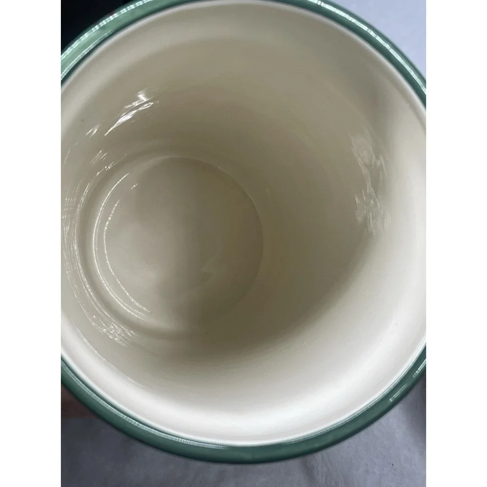Ceramic Wine Cooler Utensil Holder Olive Branch Tuscany Kitchen Crock